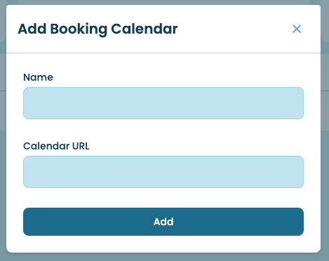 Add Booking Calendar
